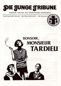 Bonsoir, Monsieur Tardieu